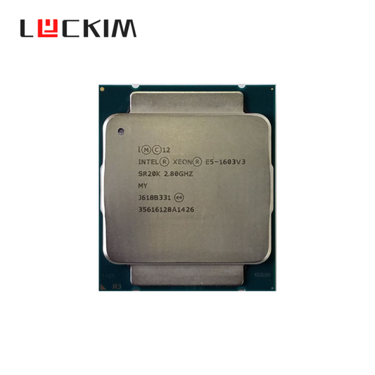 Intel Xeon E5-1603 v3 Processor, 4 Cores, 4 Threads, 2.8 GHz, LGA 2011-3, 10MB Cache - Server CPU