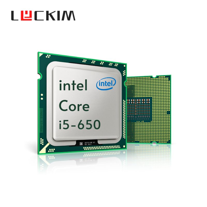 Intel Core i5-650 Processor, 2 Cores, 4 Threads, 3.2 GHz (3.46 GHz Turbo), LGA 1156, 4MB Cache - Desktop CPU