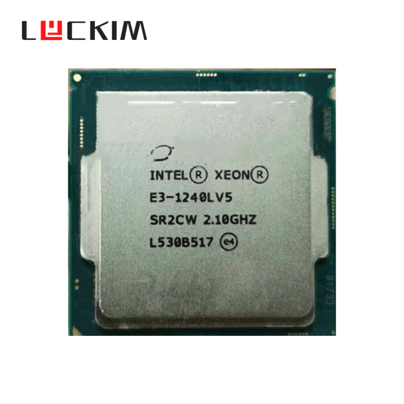 Intel Xeon E3-1240L v5 Processor, 4 Cores, 8 Threads, 2.0 GHz (3.0 GHz Turbo), LGA 1151, 8MB Cache - Server CPU