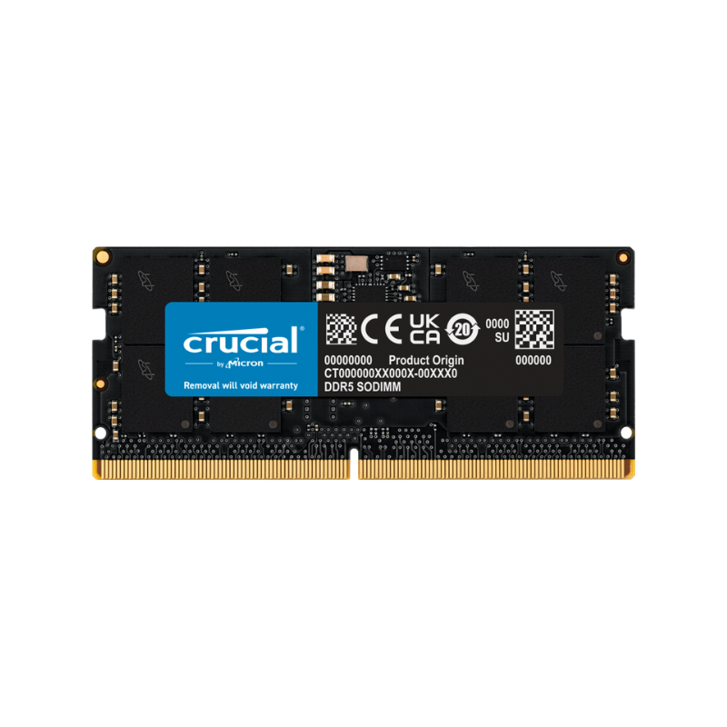 CRUCIAL Laptop DDR5 16GB 4800 Memory Module, High-Speed DDR5 RAM for Laptops