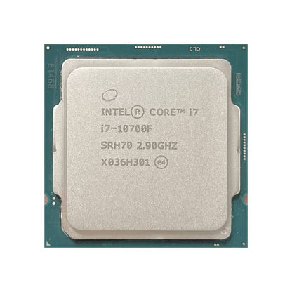 Intel Core i7-10700F Processor, 8 Cores, 16 Threads, 2.9 GHz (4.8 GHz Turbo), LGA 1200, 16MB Cache - Desktop CPU