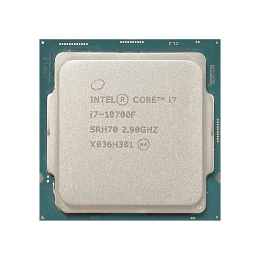 Intel Core i7-10700F Processor, 8 Cores, 16 Threads, 2.9 GHz (4.8 GHz Turbo), LGA 1200, 16MB Cache - Desktop CPU