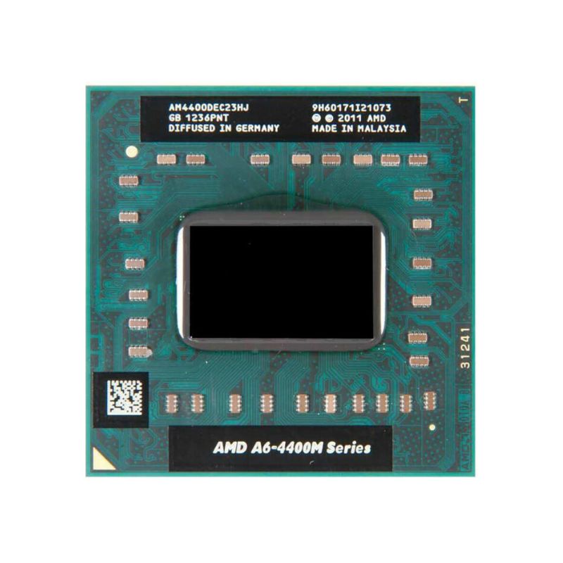 AMD A6-4400M Processor, Dual-Core, 2.7 GHz, Socket FS1, 1MB Cache - Mobile CPU