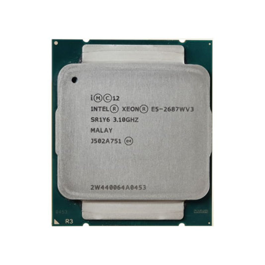 Intel Xeon E5-2687W v3 Processor, 8 Cores, 16 Threads, 3.1 GHz (3.5 GHz Turbo), LGA 2011-3, 20MB Cache - Server CPU