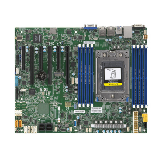 Supermicro H11SSL-i ATX Server Motherboard, AMD EPYC Support, DDR4, SATA3, PCIe 3.0, M.2, IPMI 2.0