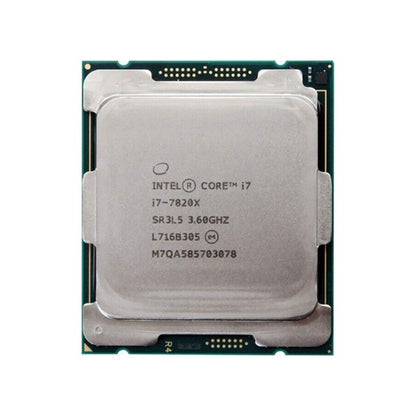 Intel Core i7-7820X Processor, 8 Cores, 16 Threads, 3.6 GHz (4.3 GHz Turbo), LGA 2066, 11MB Cache - Desktop CPU