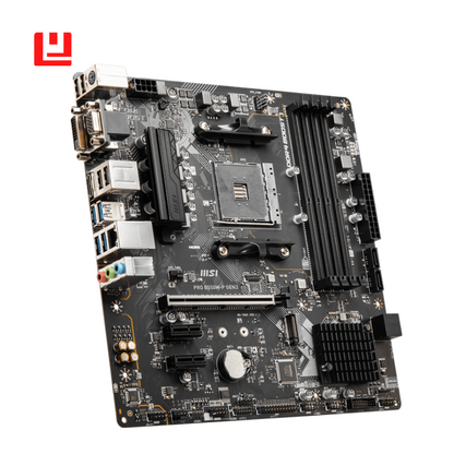 MSI PRO B550M-P GEN3 Motherboard, Micro ATX, AM4 Socket, AMD B550 Chipset, DDR4, PCIe 4.0, USB 3.2 Gen 1, HDMI